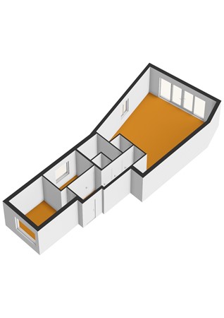 Floorplan - Dorpsstraat 114, 4711 EL St. Willebrord